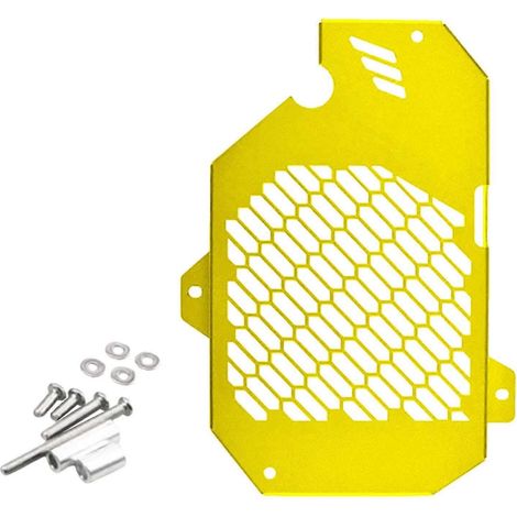 Grille de protection de radiateur pour moto, accessoire robuste en alliage d'aluminium (1/5)
