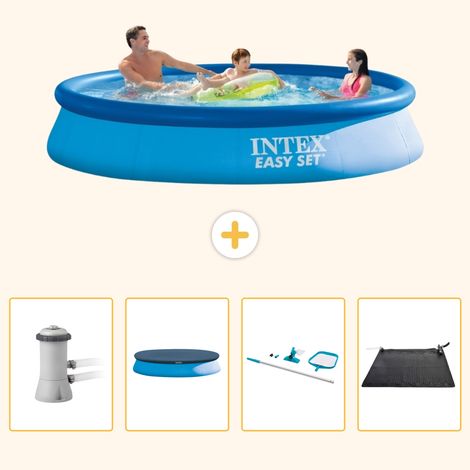 Intex Piscine Easy Set Ronde - 366x76 cm - 5-pièces S241 (1/5)