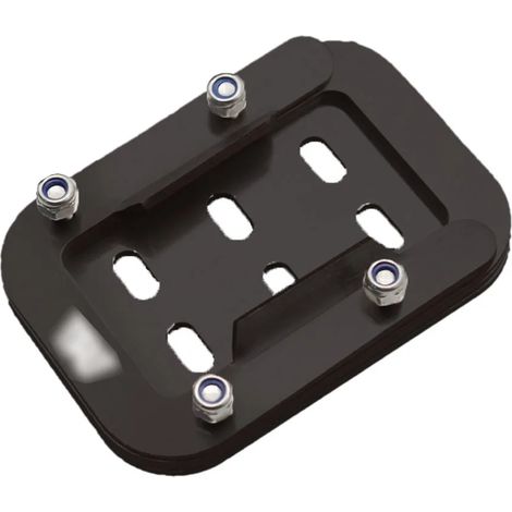 (Noir) Béquille latérale de moto, extension et support compatibles avec Interceptor 650 2021, 2022 et 2023 Maxpower (1/4)