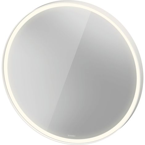 Duravit L-Cube Spiegel mit integrierter Beleuchtung, rund, LED