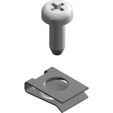 BOSCH Ersatzteil TTNR: 7736700690 Schnappmutter + Schraube 4,8x13 (2x)