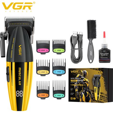 Tondeuse à cheveux à affichage numérique avec tondeuse haute vitesse (1/5)
