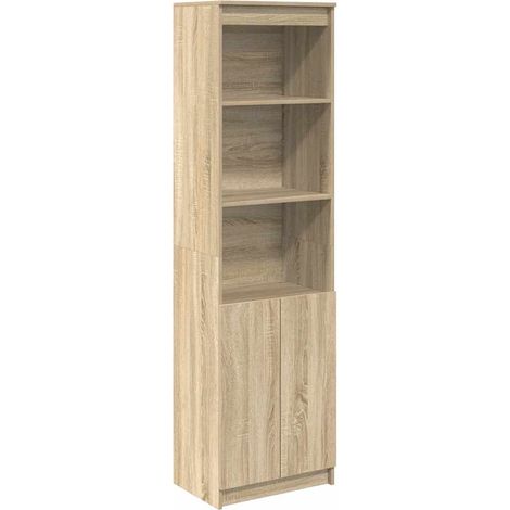 Maison Exclusive - Aparador alto roble Sonoma 50x35x180 cm madera