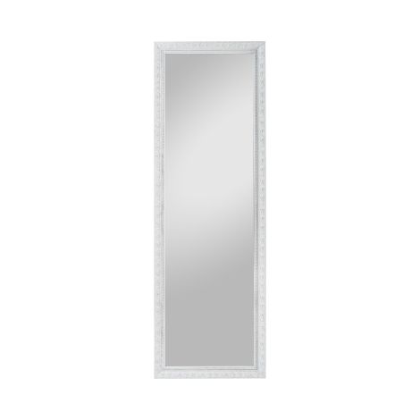 RAHMENSPIEGEL PIUS 50X150 CM WEIß INCL. AUFHÄNGER
