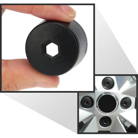 20pcs 17mm Car Wheel Cover Bolt Removal Tool for VW Golf Bora Passat (1/5)