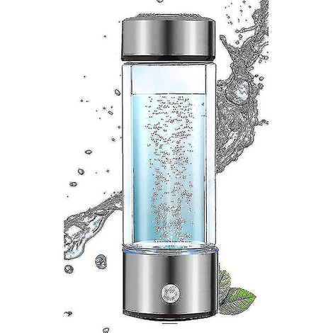 Bouteille génératrice d'hydrogène, générateur d'eau riche en hydrogène moléculaire véritable, machine ioniseur (1/3)