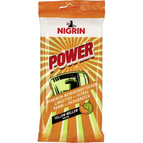 NIGRIN  753459:NIGRIN POWER Scheiben-Reinigungstücher Yellow Mellow Melon 1 St.
