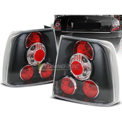 Paire de feux arriere VW Passat B5 3B berline 96-00 noir-27336462 (1/2)
