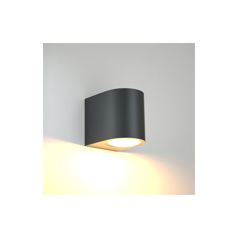 APPLIQUE DRAPION 9X8X7CM NERO GU10 1X5W MAX
