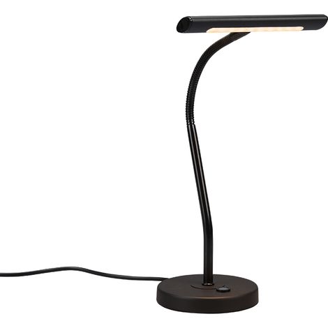 Lampada da scrivania LED dimmerabile Curtis nera Trio (1/4)