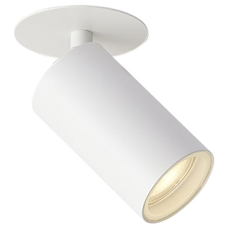 QAZQA Modern Recessed Spotlight White GU10 50mm IP44 - Chels