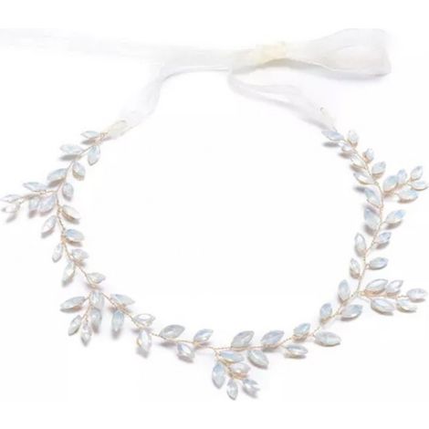 Collezione di fasce per capelli da sposa, elegante decorazione per capelli da sposa WOW (1/3)