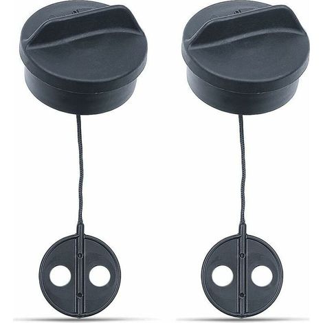 Bouchons étanches pour réservoir essence – Lot de 2 pièces compatibles avec débroussailleuses STIHL FS38 à FS300 et FC72-FC85 (1/5)