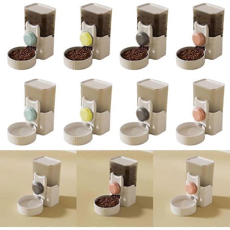 Distributeur d'eau automatique pour animaux de compagnie (chats, chiens, cage) - Bleu (1/4)