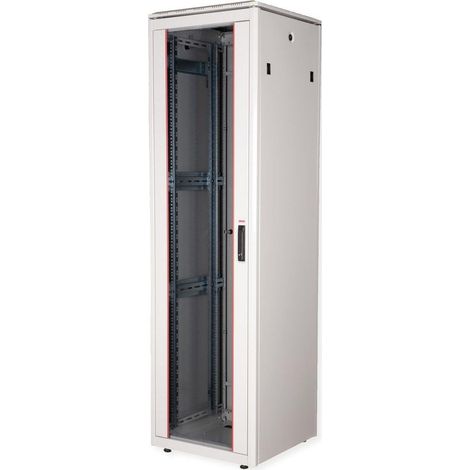 Roline Pro armadio rete grigio capacità 42U acciaio robusto