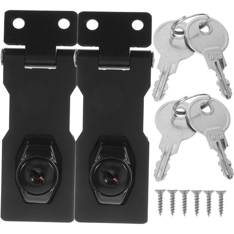 Verrou de porte d'armoire en 2 parties, verrou intérieur (1/5)