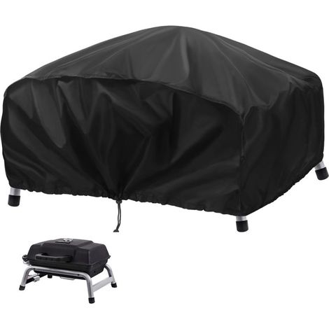 Grillabdeckung – 100 x 65 x 90 cm – Für Gasgrilltische, Grillplatten und Grillwagen – Wasserdicht, UV-beständig, wetterfest – 1 Stück (1/5)