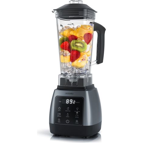 Arendo Standmixer 2000 W, Mixer mit 2 l Mixbehälter, Touchpanel, 24.000 U/min, Timer, 5 Programme (1/5)