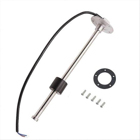 Medidor de nivel de agua de 0-190 ohmios, sensor de nivel de 200 mm para barcos, coches y camiones. (1/5)