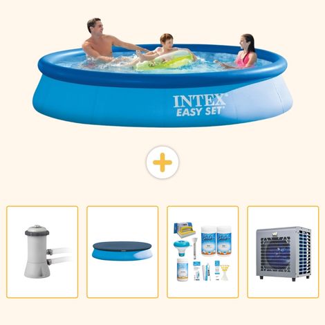 Intex Piscine Easy Set Ronde - 366x76 cm - 5-pièces S264 (1/5)