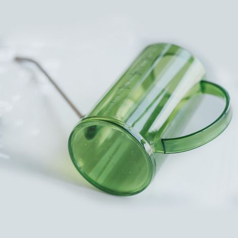 Bouteille d'arrosage pour plantes succulentes, bouteille d'arrosage transparente en plastique avec long bec verseur (1/5)