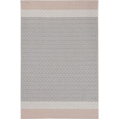 Tappeto da esterno Leev Beige Blu Arancio 160 x 230 cm (1/3)