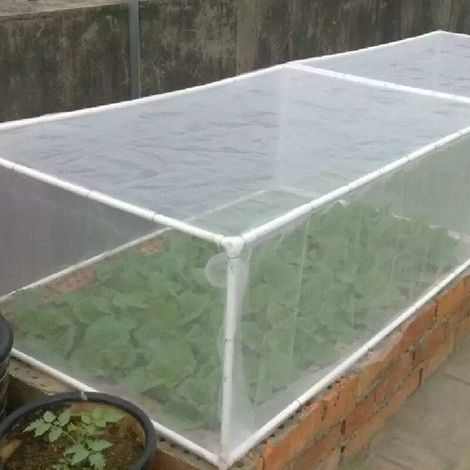 Insect Netting , Ultra-Fine Mesh Mosquito Bug Insect Bird Netting Barrier Hunting Blind Wire Mesh Garden for Protection Your Plant Vegetable Fruit Flower (6x2.5m) (1/5)