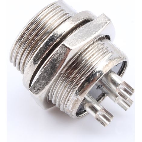 Connecteur de prise aviation GX16 (fiche et prise à 3 broches)