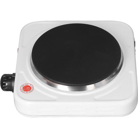 Plaque de cuisson électrique portable en fonte de 1000 W pour la cuisine, 220-240 V, prise européenne.