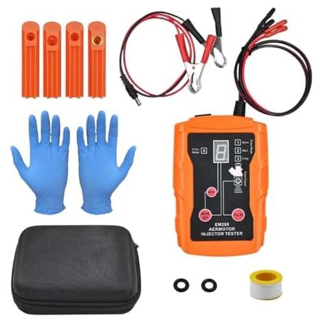 Kit D'outils de Nettoyant pour Testeur D'injecteur Carburant Multifonctionnel avec Cordon d'alimentation 40 Pouces - (1/5)