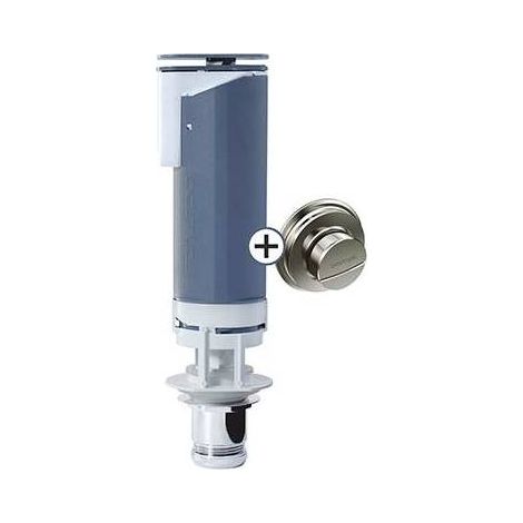 VALVOLA PER CASSETTE IN CERAMICA ALTA POSIZIONE PULSAR DUAL E PULSANTE Misura: Doppio scarico