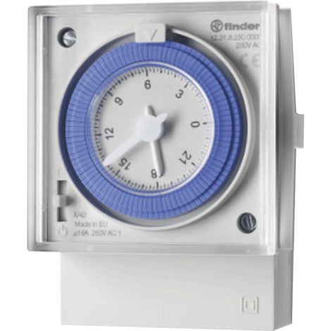 Finder 12.31 Temporizador mecánico montaje en superficie 230 V