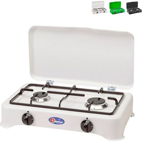 CFParker Fornello a Gas 2 Fuochi Gpl / Metano mod. 5326CBGP - Fonte di alimentazione: Gpl (1/5)