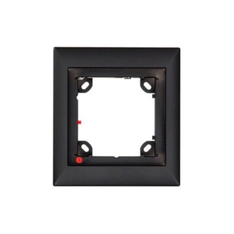 Mobotix Single Frame, Negro (p/n:mx-opt-frame-1-ext-bl)