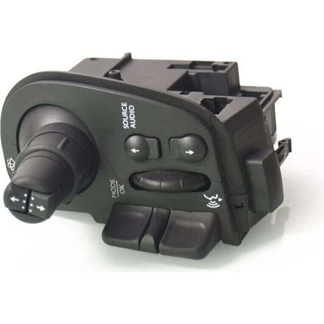 Bardusch-Levé Vitre Bouton Comman Leve Vitre Commutateur Combiné De Colonne De Direction D'essuie-Glaces Radio pour Renault pour Clio III pour Modus pour KANGOO OEM 8201590631 (1/4)