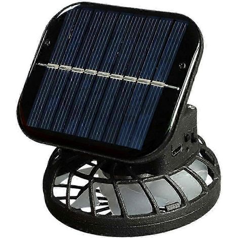 Ventilateur solaire à pince 2025 pour chapeau, glacière d'extérieur, idéal pour les voyages, la randonnée et la pêche. (1/5)