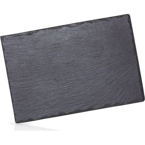 Bandeja rectangular de piedra pizarra 30x20 cm