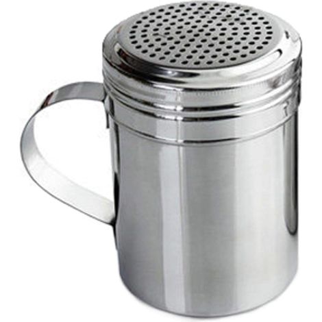 Lot de 2 distributeurs d'épices en acier inoxydable avec poignée, flacons pour sucre et épices, distributeur pour poudre et sel pour barbecue en extérieur (2 pièces) (1/5)