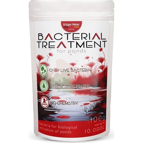 Trattamento batterico Kruger Meier 100g - batteri per laghetti (1/5)