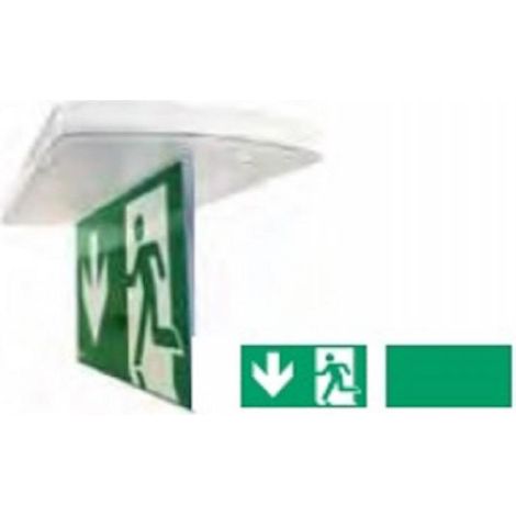 Eaton safelite diffusore bifacciale slim, 20m, basso-cieco per apparecchi safelite sl2ppd