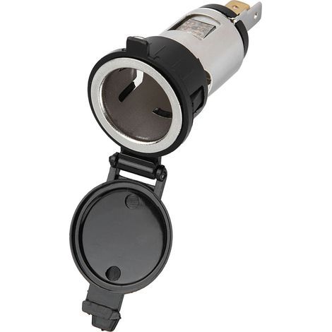 Adaptateur allume-cigare 12-24 V avec prise femelle pour voiture et moto