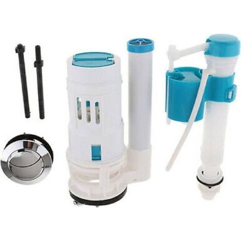 WC-Spülkasten-Nachfüllset, Spülkasten-Ersatzteile, Badezimmer-Set, geeignet für Reparatursets mit einer Höhe von 18–24 cm