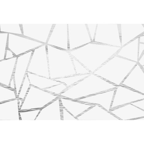 Papier peint panoramique chambre adulte tendance | Tapisserie panoramique design et escaliers | Papier peint panoramique beige et gris moderne - 267 x 400 cm (4 pièces) (1/2)