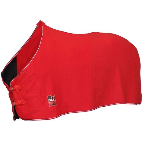 Coperta in pile con chiusura anteriore a doppio cinturino: 75 cm, Blu royal (1/4)