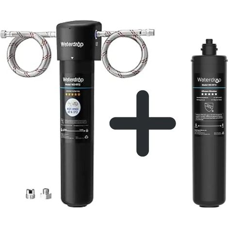 Waterdrop Système de filtration sous évier 15UA avec 1 WD-RF15, 60 000 L, filtre haute capacité, NSF/ANSI 42 (1/5)
