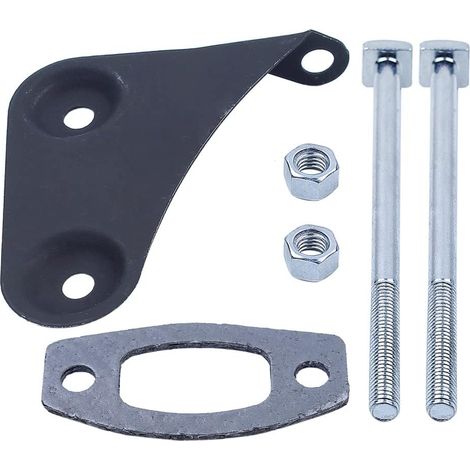 Kit de boulons, vis, écrous, joint et support de silencieux, pour pièces de tronçonneuse Husqvarna 50 51 55 Rancher, 503218202 (1/5)