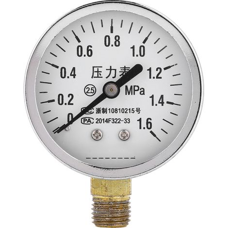 Manomètre Y60 - Instrument pneumatique précis, durable et résistant aux chocs (1/5)