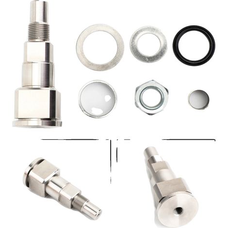 Arbre de pivot de cardan à goupille de direction, en acier inoxydable, compatible avec Mercruiser (1/5)