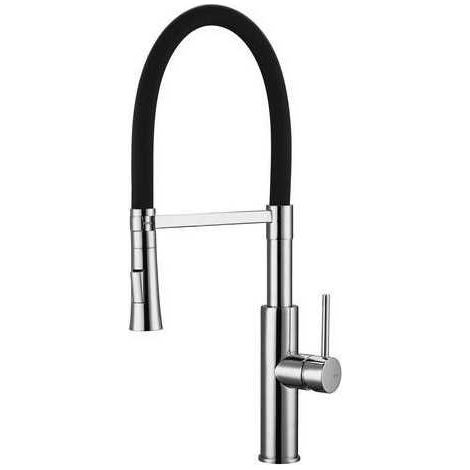 Grifo Cocina Dirigible Flexyform Cromo/Negro MARTI 1921