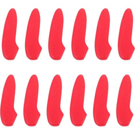 Lot de 30 Protège-lames Rouges en Plastique pour Couteaux Cuisine et Petits Couteaux à Fruits, Protection Facile à Utiliser Rangement des Outils (1/5)